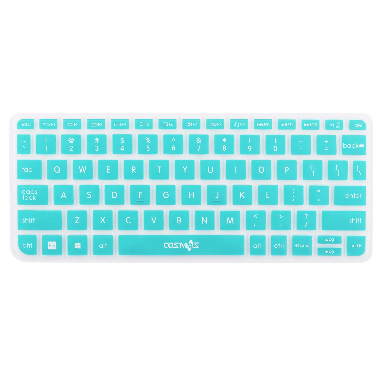 Ultra Thin Silicone Soft Keyboard Cover Skin with Logitech Wireless Touch Key...