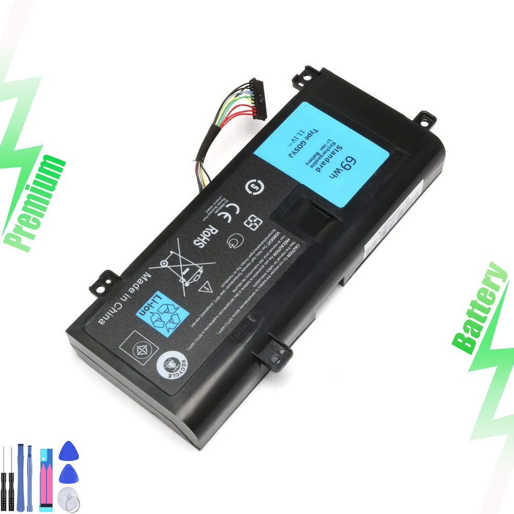 G05YJ Y3PN0 8X70T Battery for Dell Alienware 14 P39G A14 M14X R3 R4 14D-1528