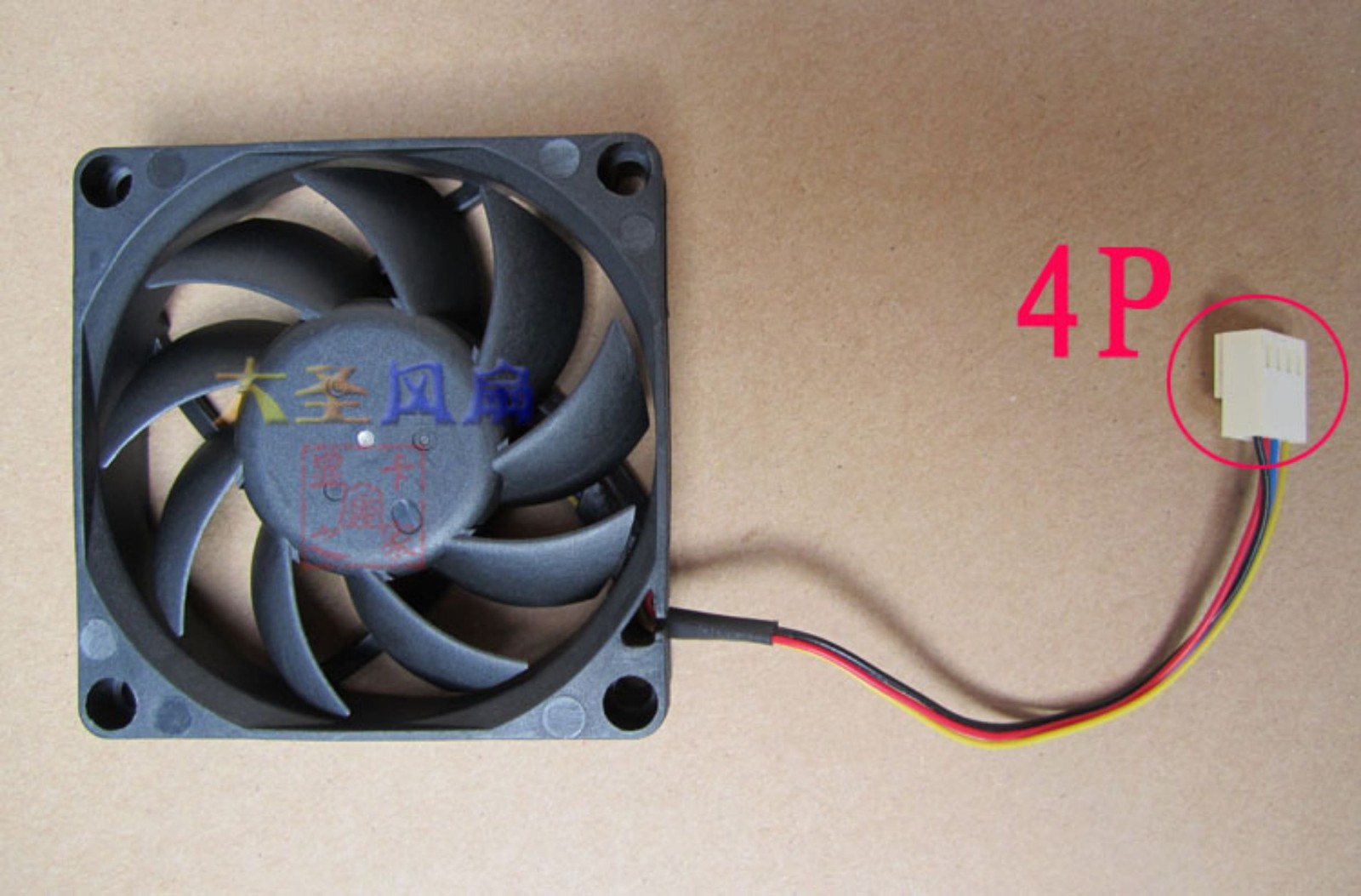 New For Delta 7cm 7015 4-Pin PWM Ball Fan AMD CPU Cooling Fan AFC0712DB