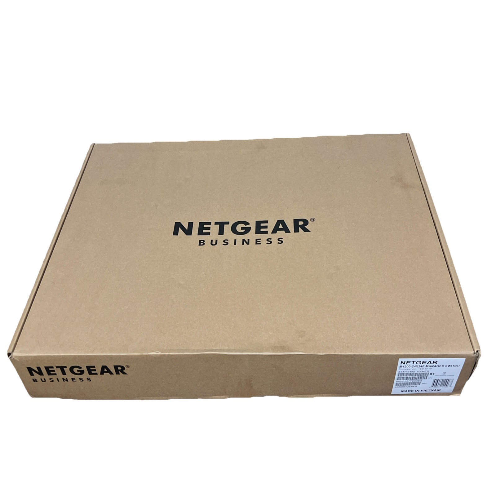 NETGEAR 24x24 XSM4348S-100NES M4300-52G-POE+ Managed Switch BRAND NEW