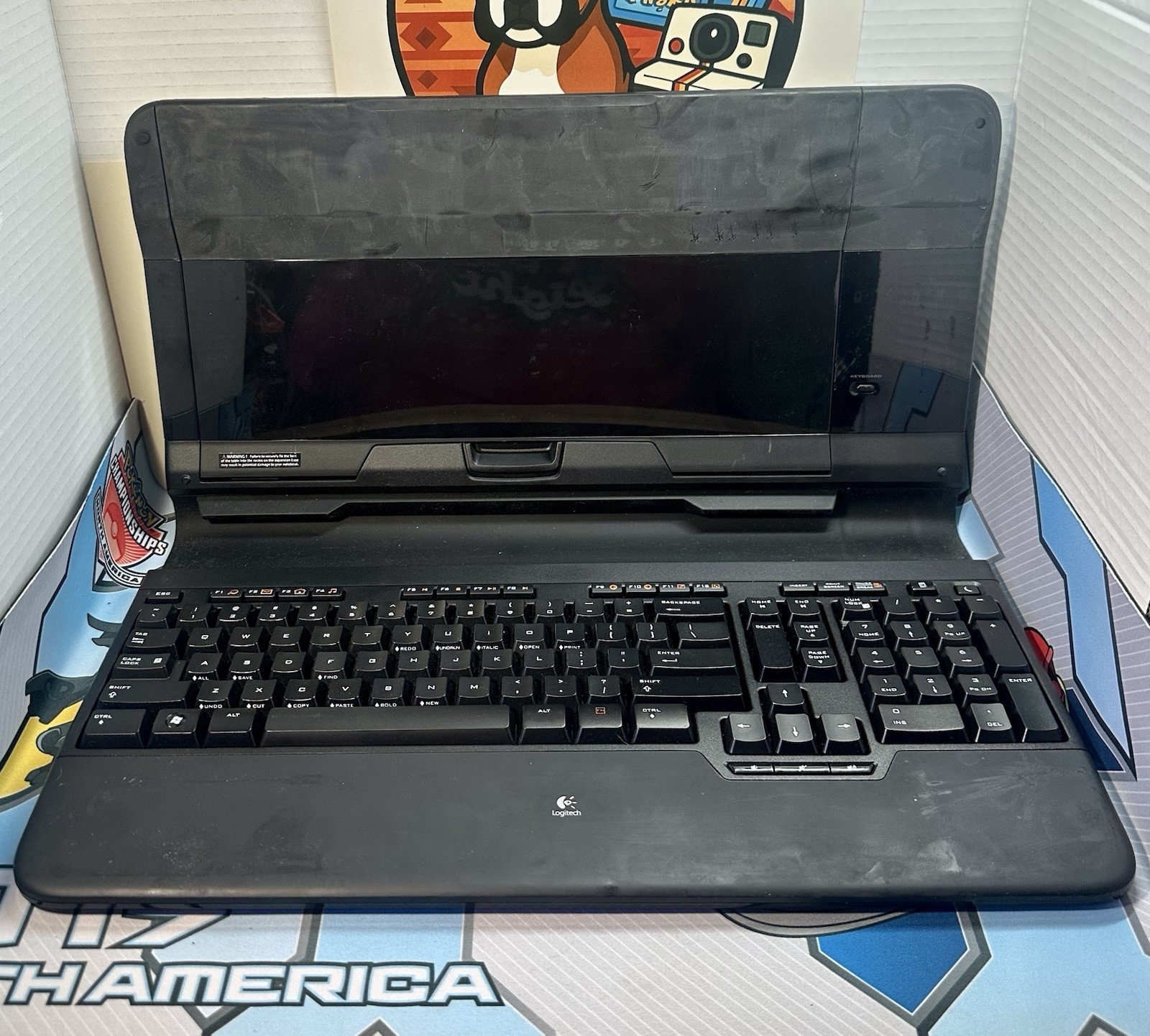 Genuine Logitech Alto Cordless Notebook Stand 820-000938 C-UBB64
