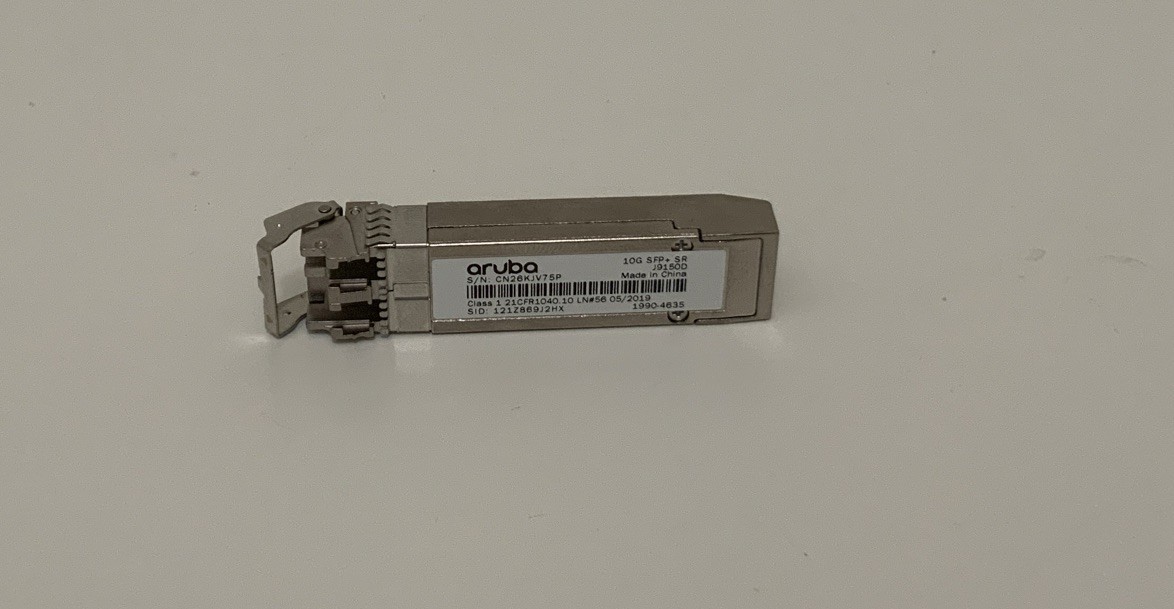 HP Aruba 10G SFP+ LC SR 300m MMF Transceiver - J9150D