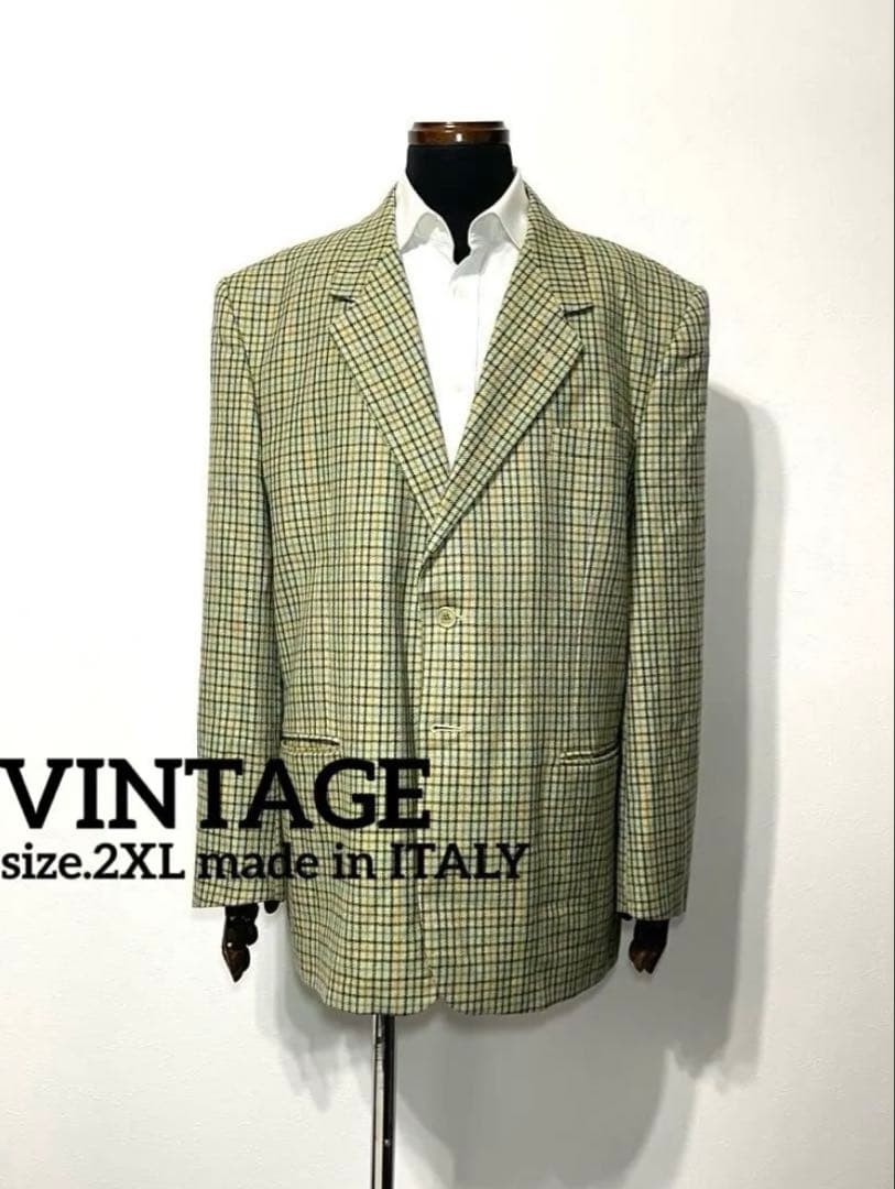 Italian-Made VINTAGE Men's Tailored Jacket