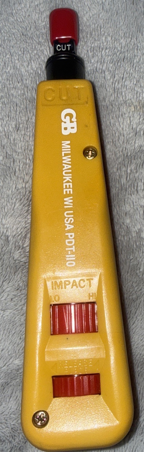 Gardner Bender GB PDT-110 Impact Punch Down Tool Made in USA new no package