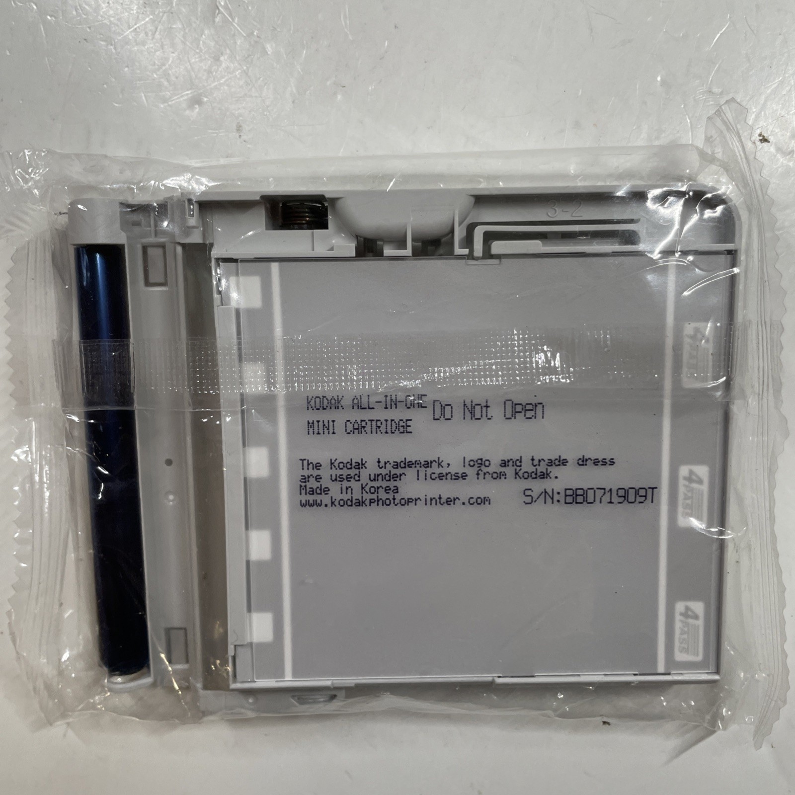 Kodak All-In-One Mini Cartridge Printer Ink Genuine/Original 10 Sheets (SEALED)