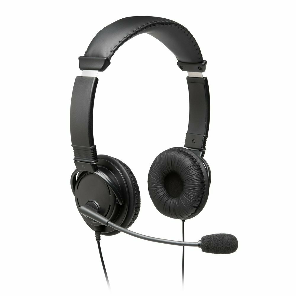Kensington - K97603WW - USB Hi-Fi Headphones with Microphone - Black