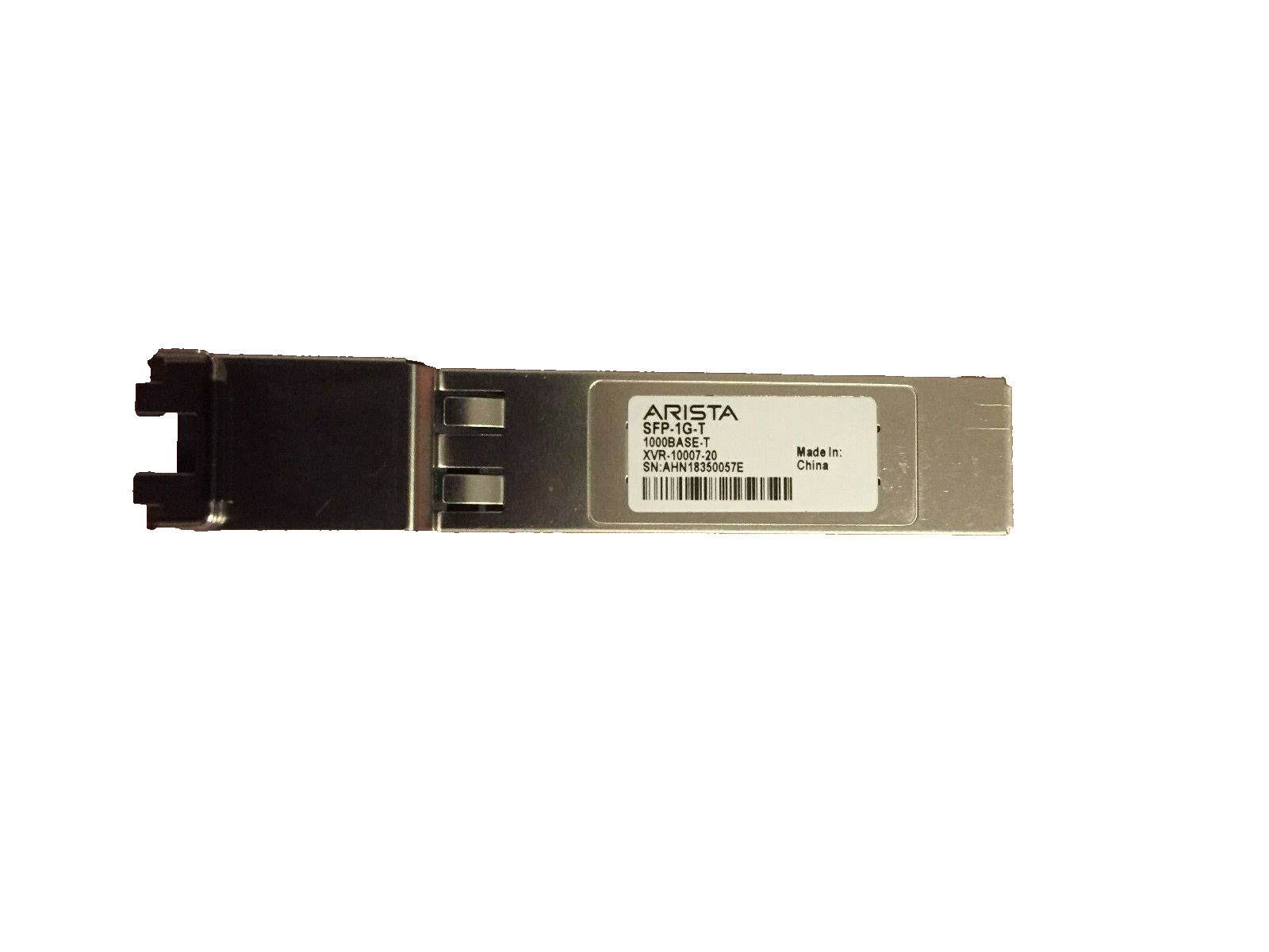 Arista SFP-1G-T 1000Base-T XVR-10007- 20, Copper Transceiver Module /100-585-072