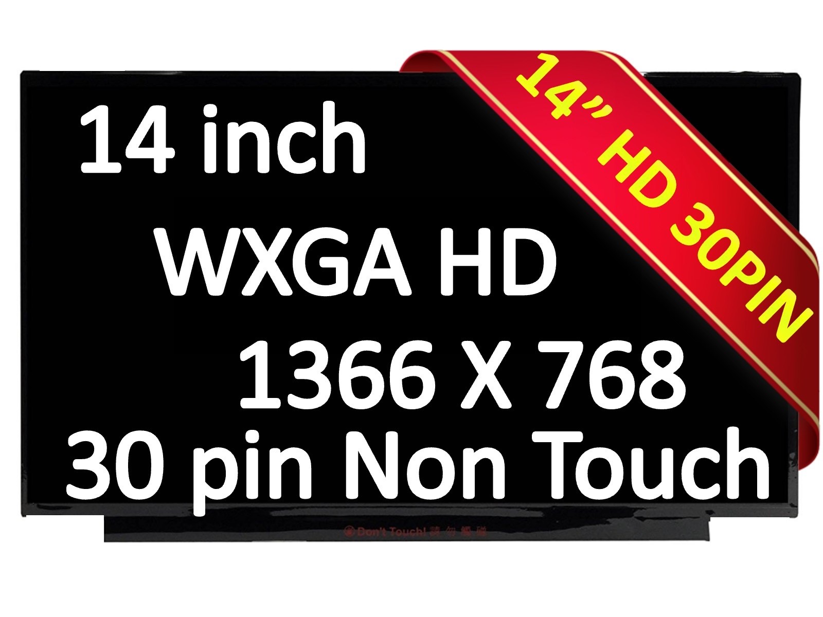 HP 14-EP1063CL 9R8T2UA FHD IPS LCD Screen 30 pin Matte LED Display