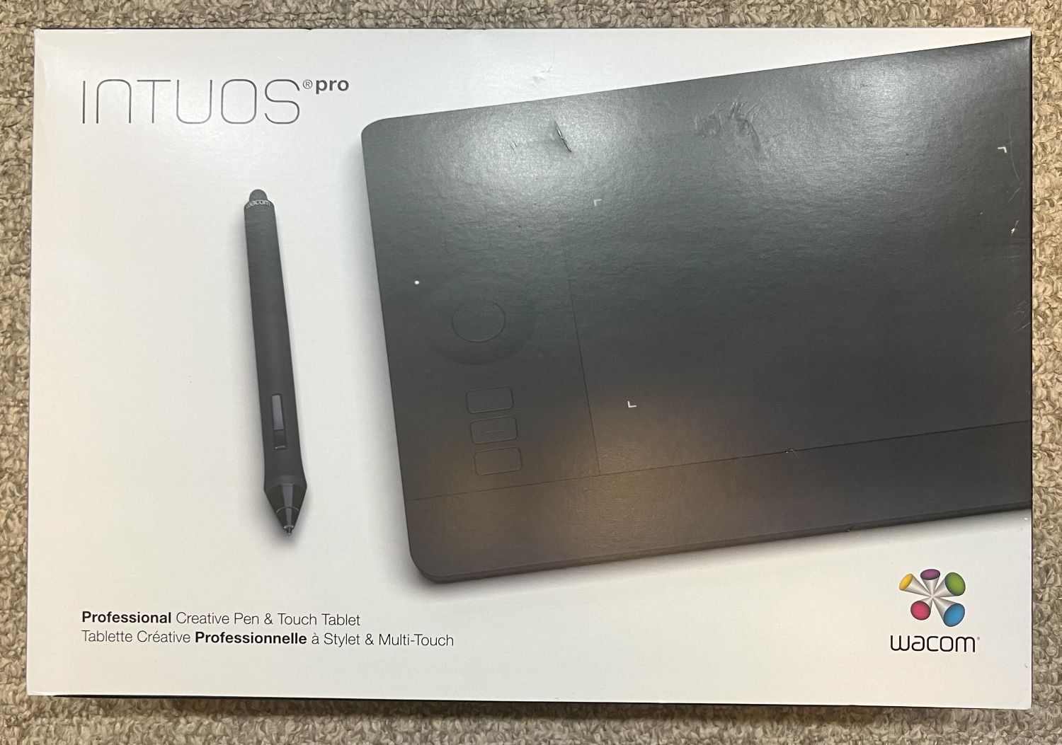 New Wacom PTH451 Intuos Pro Professional Pen & Touch Tablet Small