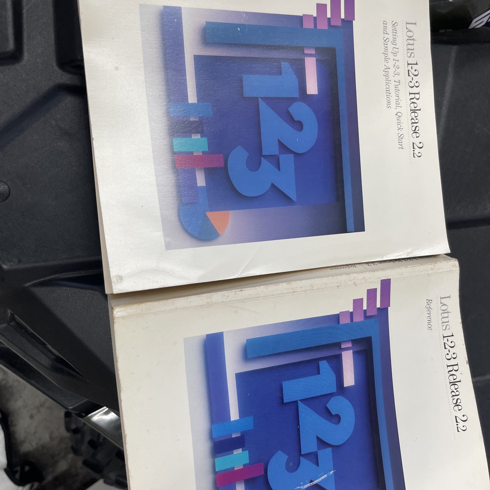 Vintage Lotus 123 Release 2.2 Reference and Quick Start Manuals