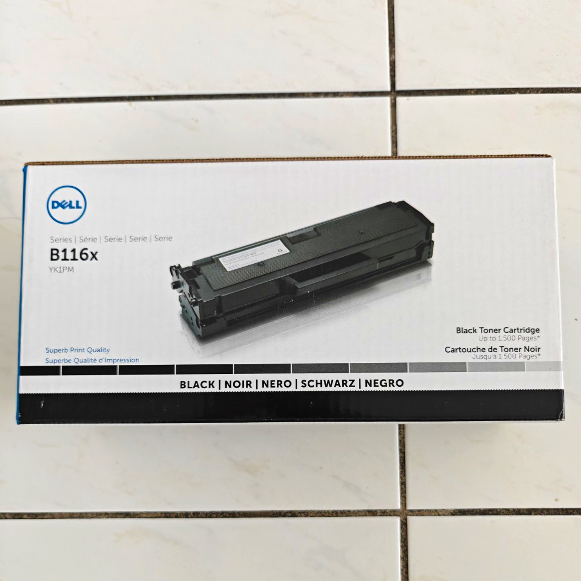 Dell B116x Black Laser Toner Cartridge YK1PM Compatible For Dell B116x