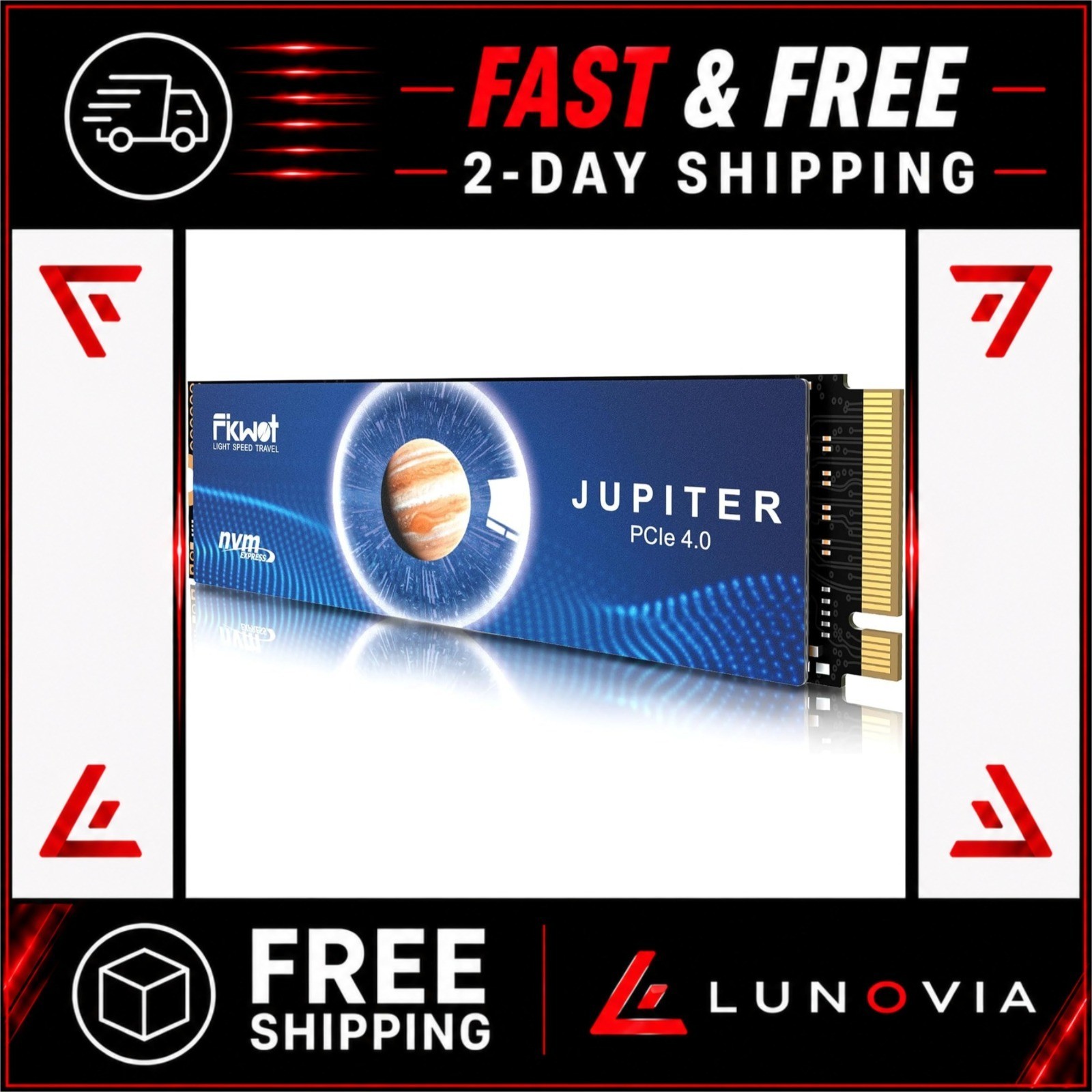 Fikwot FX991 1TB M.2 NVMe SSD PCIe Gen 4x4 7000MB/s Internal