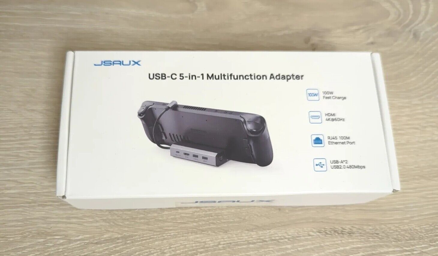 New sealed box- JSAUX USB-C 5 in 1 Multifunction Adapter