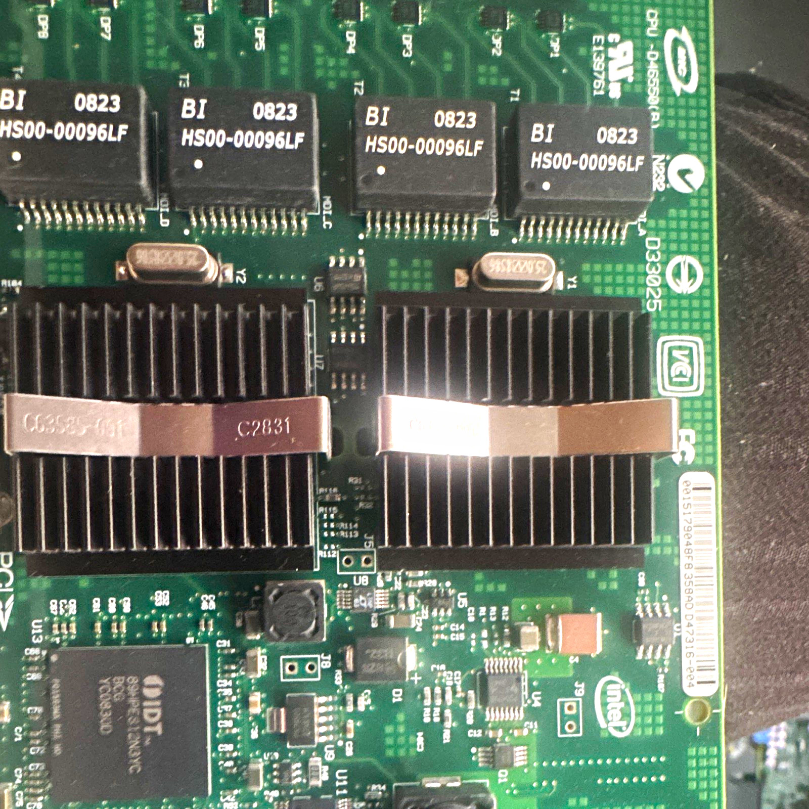Intel PRO/1000 PT Quad Port PCIe 4-Port Gigabit RJ-45 NIC EXPI9404PTBLK