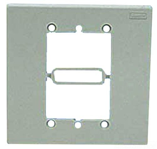 Panduit MIWBAWH Wall Adapter White 2-Gang to Single Gang
