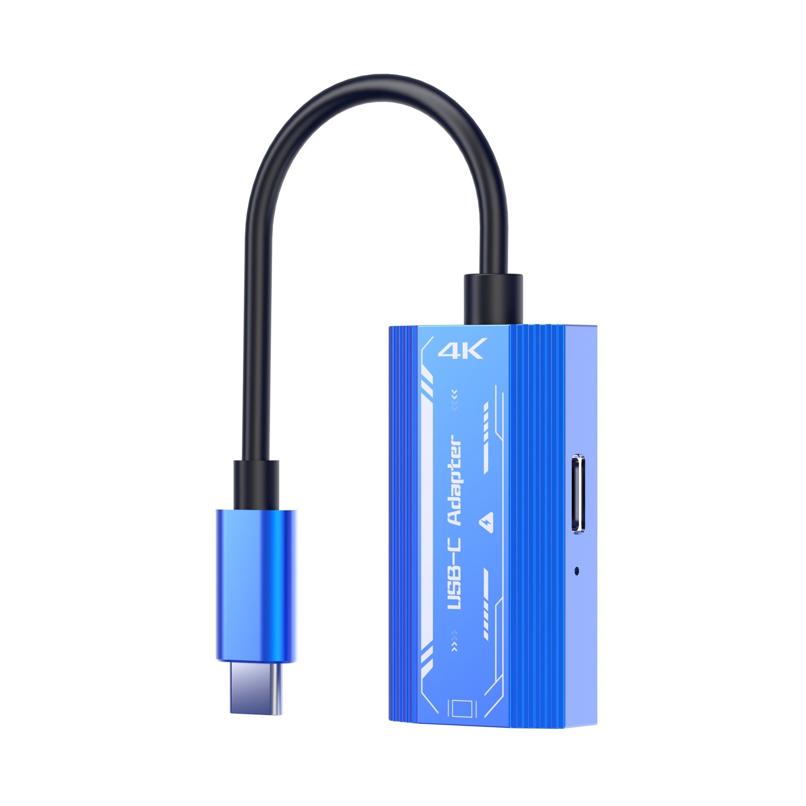 Display Adapter USB-C to AR Glasses 4K@60Hz PD 100W Charging Converter PC