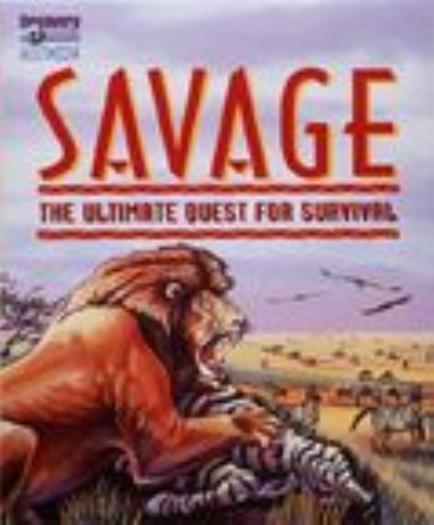 Savage: Ultimate Quest For Survival PC CD catch & kill prey lion safari sim game