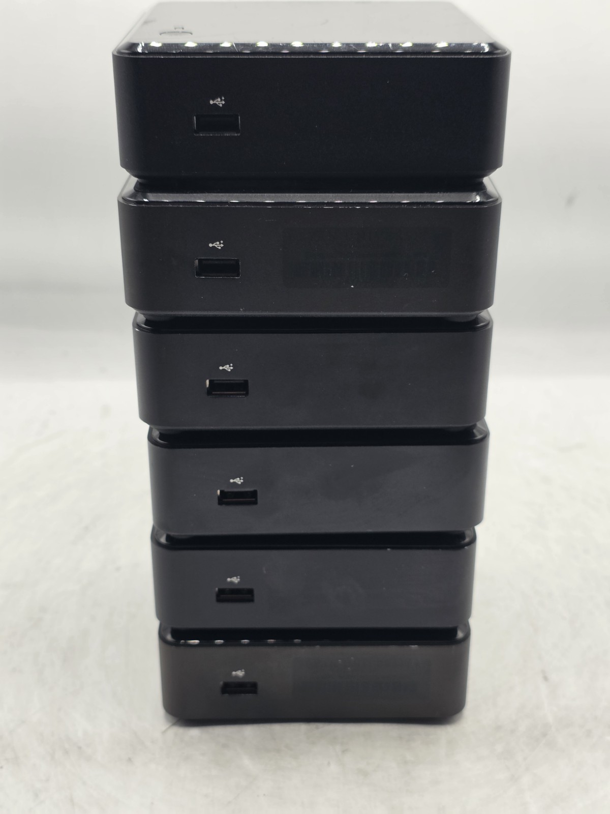 LOT OF 6 Intel NUC DC3217IYE Mini PCs i3-3217U 1.80GHz 12/16GB RAM NO SSD 