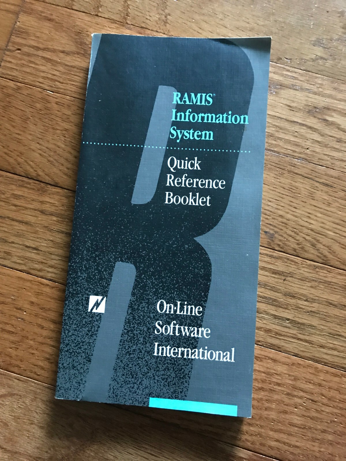 Vintage RAMIS Information System Quick Reference Booklet 1987 On-Line Software