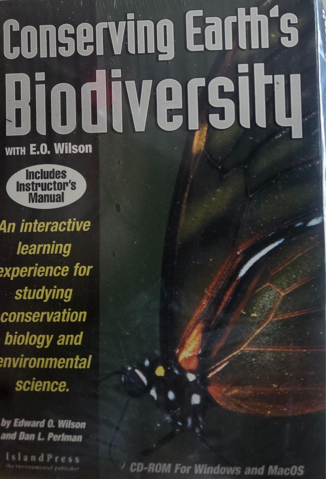 Conserving Earths Biodiversity EO Wilson PC CD Rom Software-Brand New-SHIP 24 HR