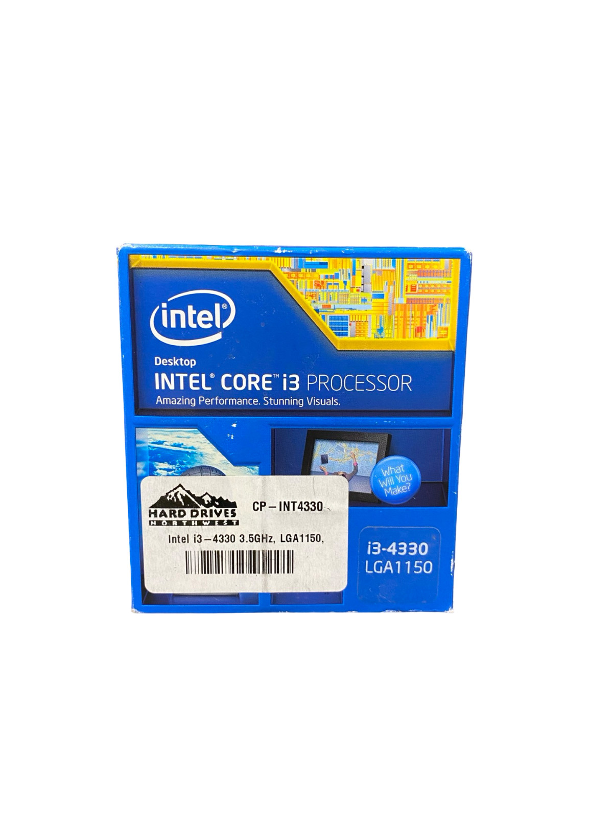 *NEW* INTEL CORE i3-4330 3.5GHz Dual Core Desktop Processor LGA1150 #30