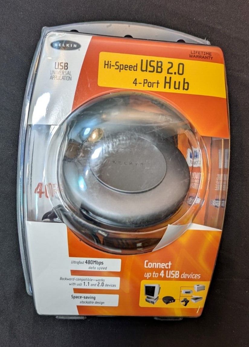 Belkin HI-Speed USB 2.0 4-Port (HUBF5U221)