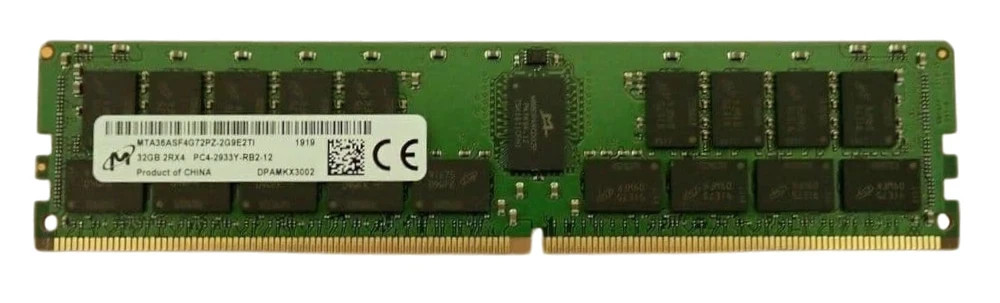 NEW Micron 32GB 2RX4 PC4-2933Y DDR4-23400 ECC REG Memory MTA36ASF4G72PZ-2G9E2TI