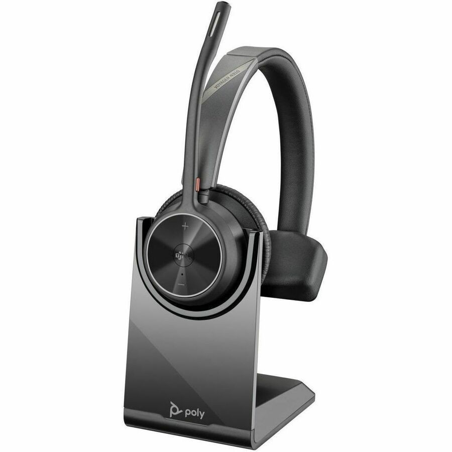 Poly Voyager 4310-M Microsoft Teams Certified Headset With Charge Stand 77Y93AA