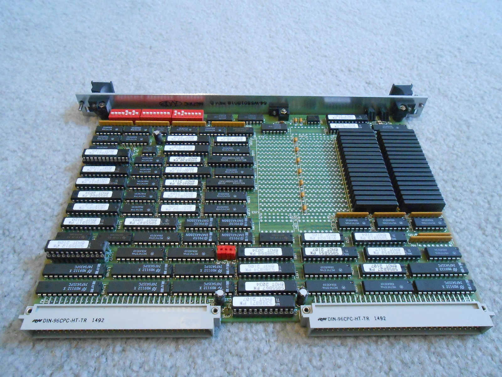 MOTOROLA MVME224A-3 16MB DRAM  MEMORY VME MODULE (USED)