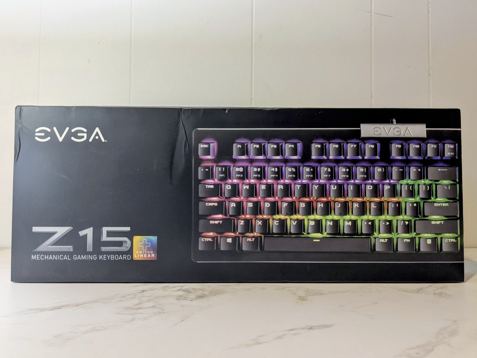 EVGA Z15 RGB Mechanical Gaming Keyboard - NEW Open Box