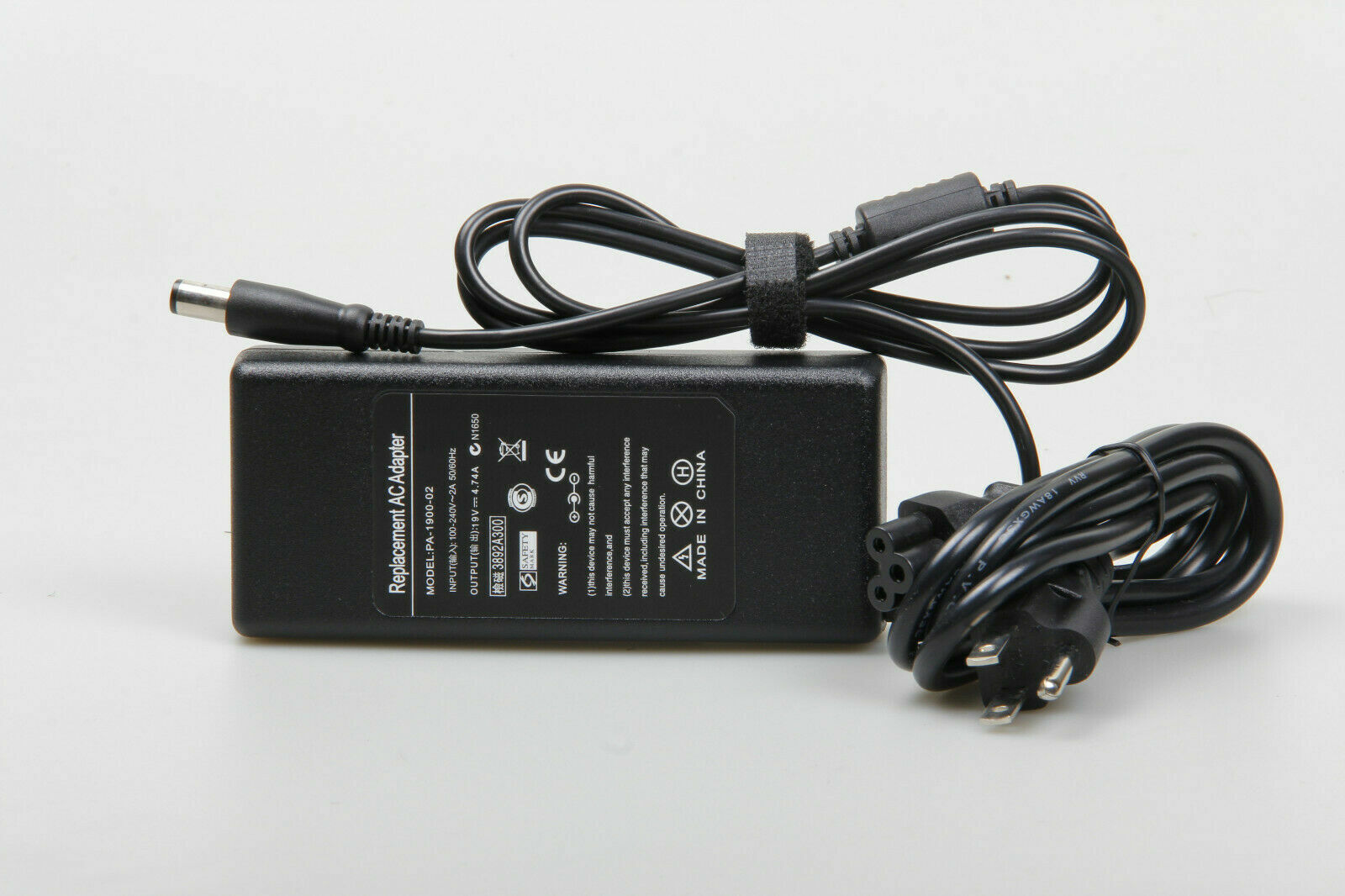 For HP Slimline 260-A114 260-A129 Desktop PC 90W AC Adapter Power Supply Cord