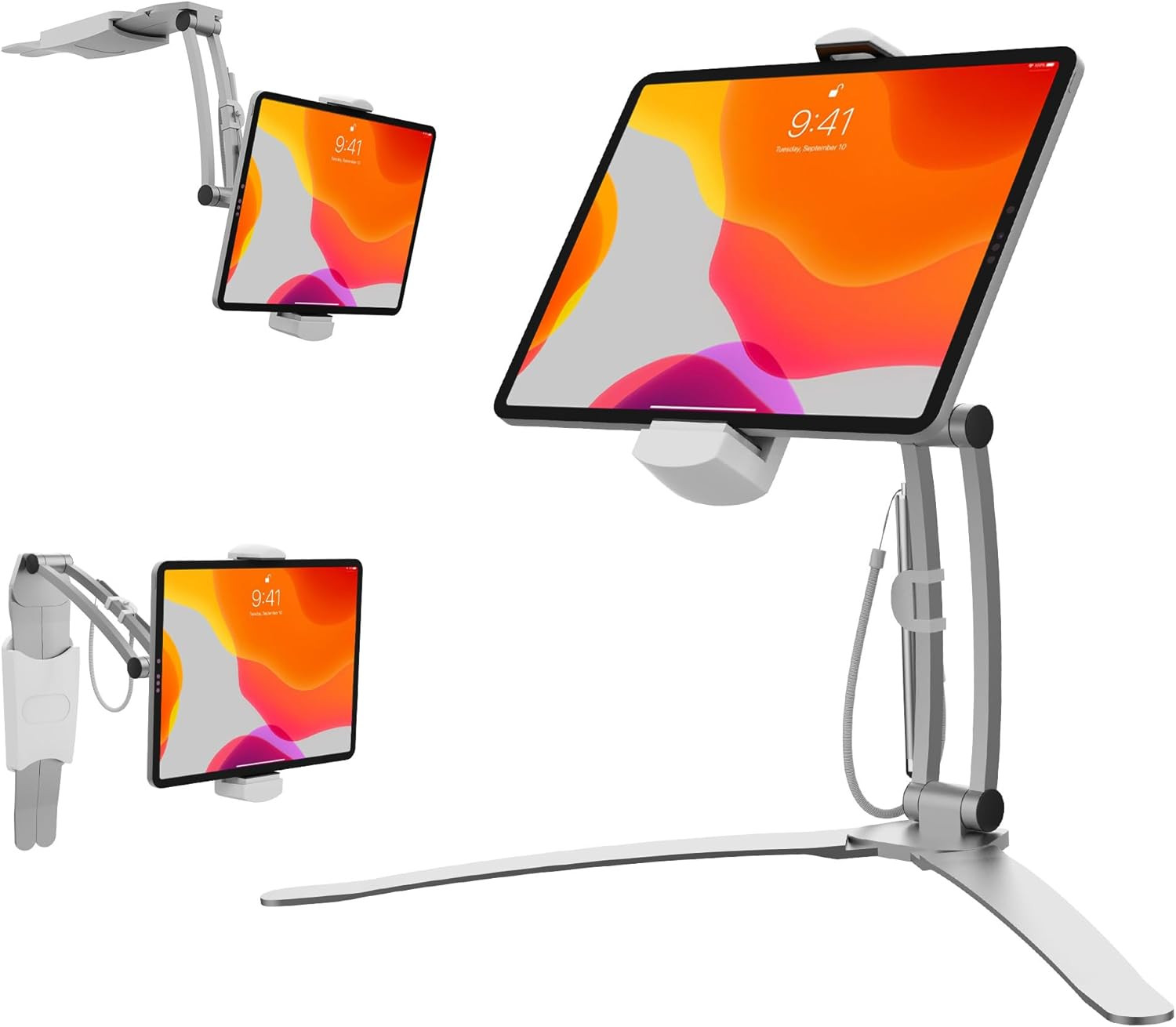 CTA 3-In-1 Ipad Tablet Mount – Multipurpose Universal Kitchen Mount Holder for A