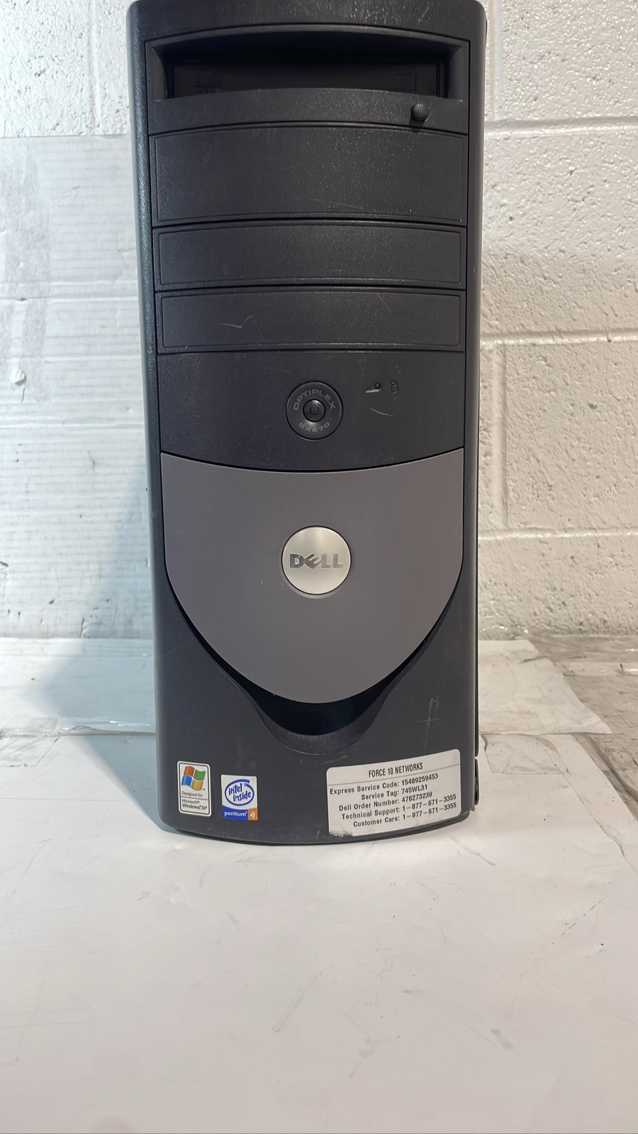 Dell OptiPlex GX270 DHM Pentium 4 Processor Tower Desktop PC