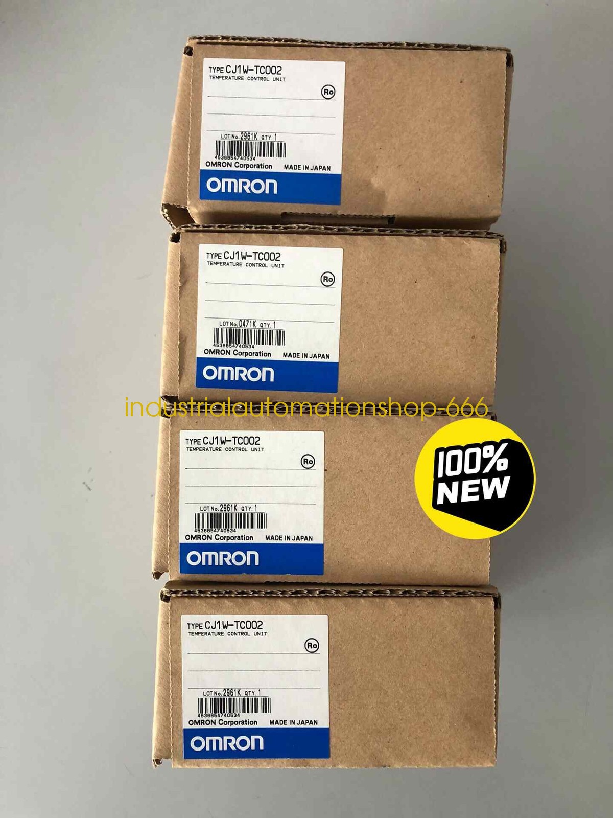 1PCS NEW Omron CJ1W-TC002 Control Module Via DHL or FedEX