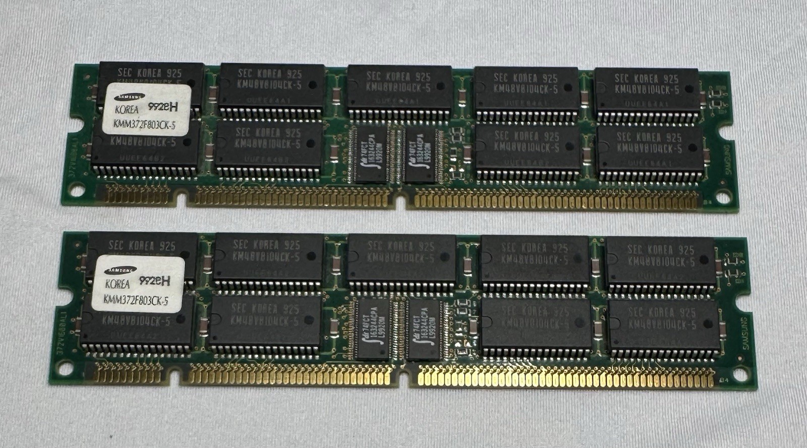 Sun X7037A 128MB KIT (2x 370-3797 64MB ECC 50ns DIMMs) Sun Ultra 5, Sun Ultra 10