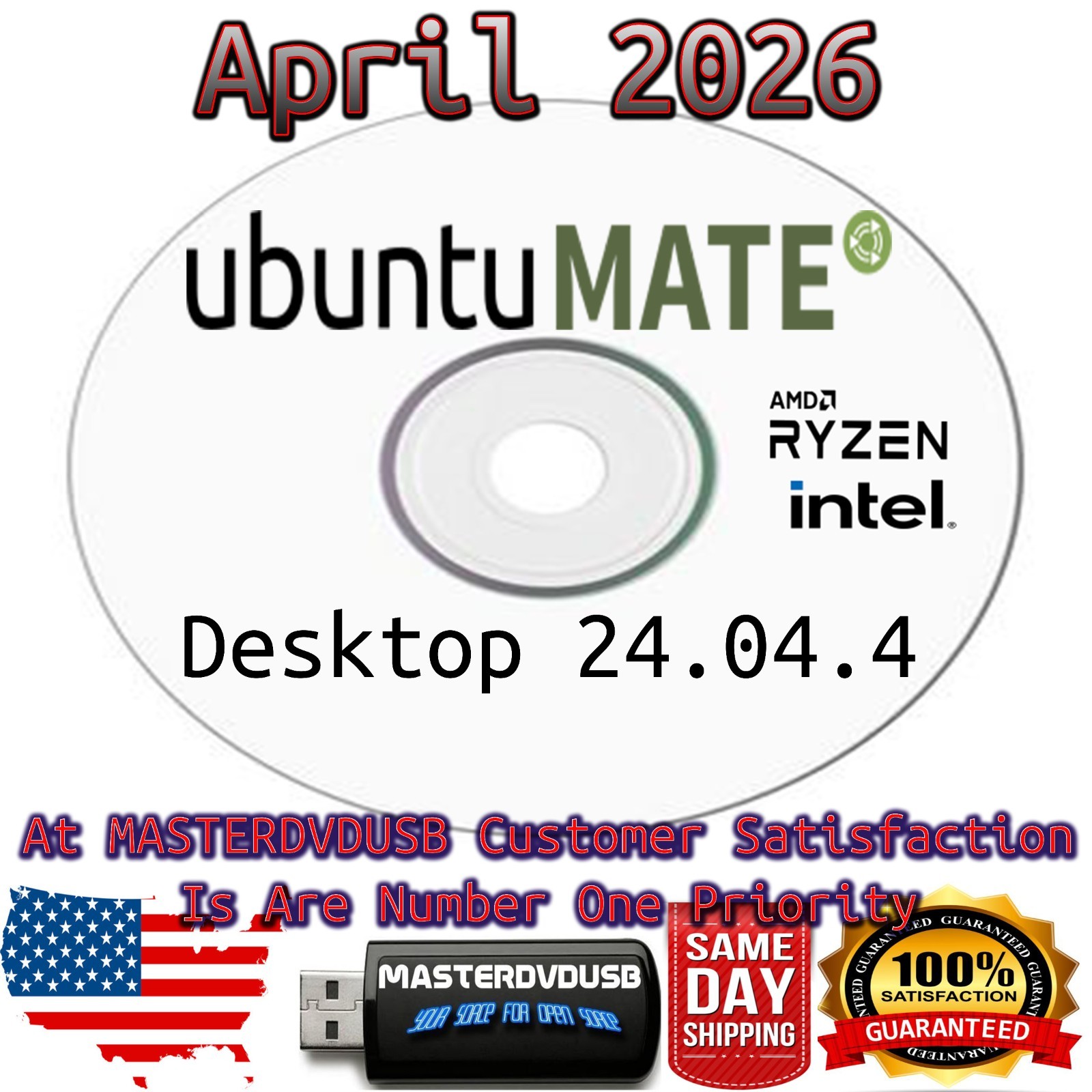 Ubuntu MATE 24.04.4 LTS “Noble Numbat” – Bootable DVD Installer Released 2026