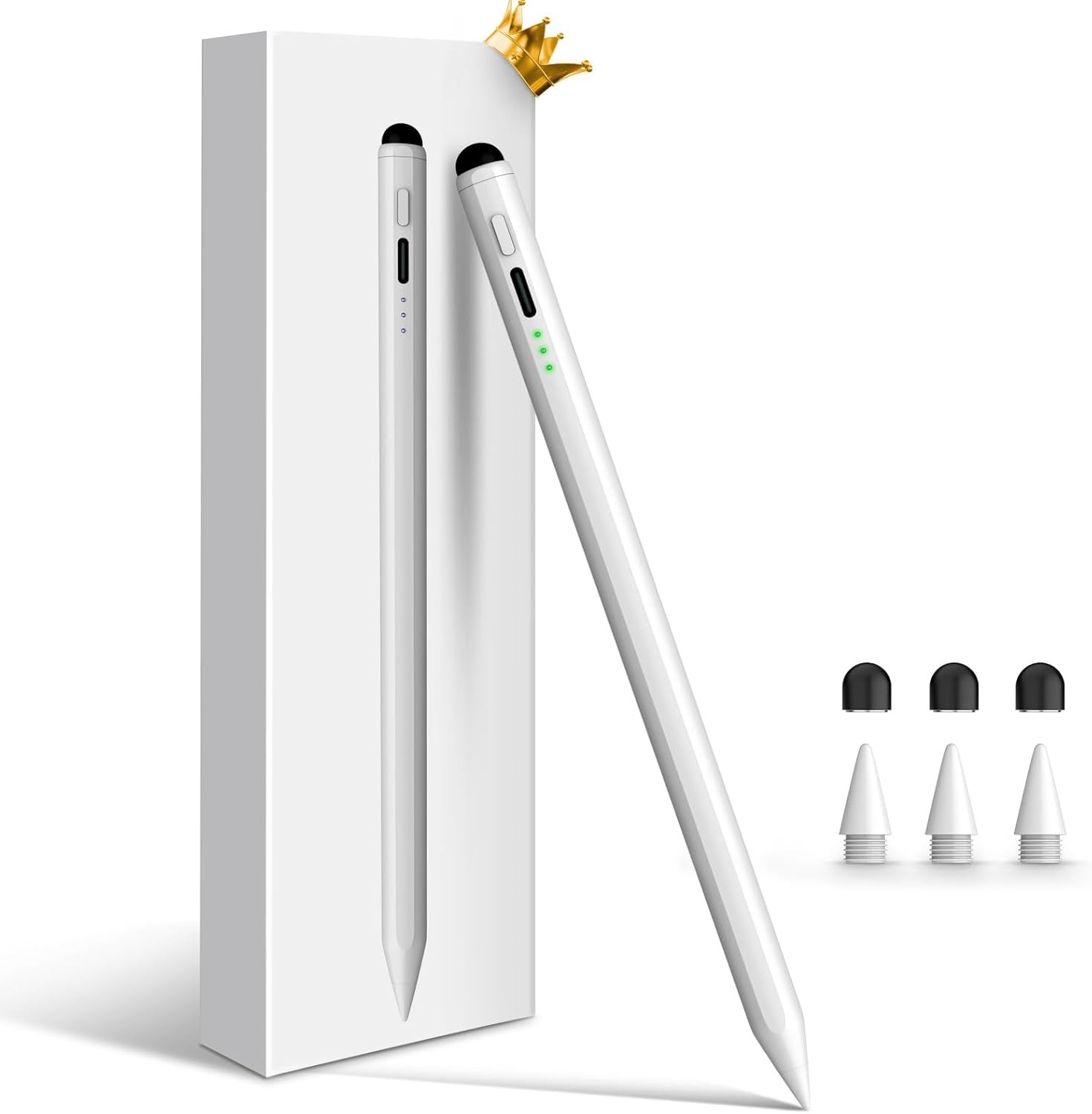 Stylus Pen for iPad 2018-2025, Pencil for Apple iPad 11th A16/10/9/8/7/6th Gen