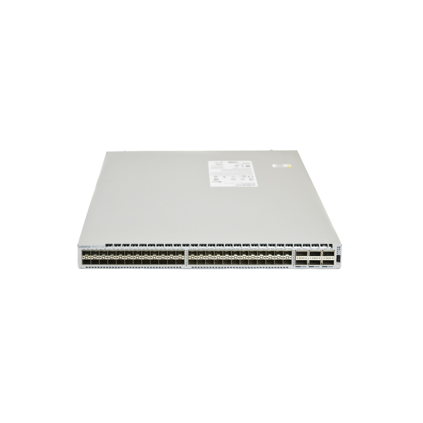 Arista DCS-7050SX2-72Q-R 48x 10GbE SFP+ 6x 40GbE QSFP+ Switch R-F Air 2x AC