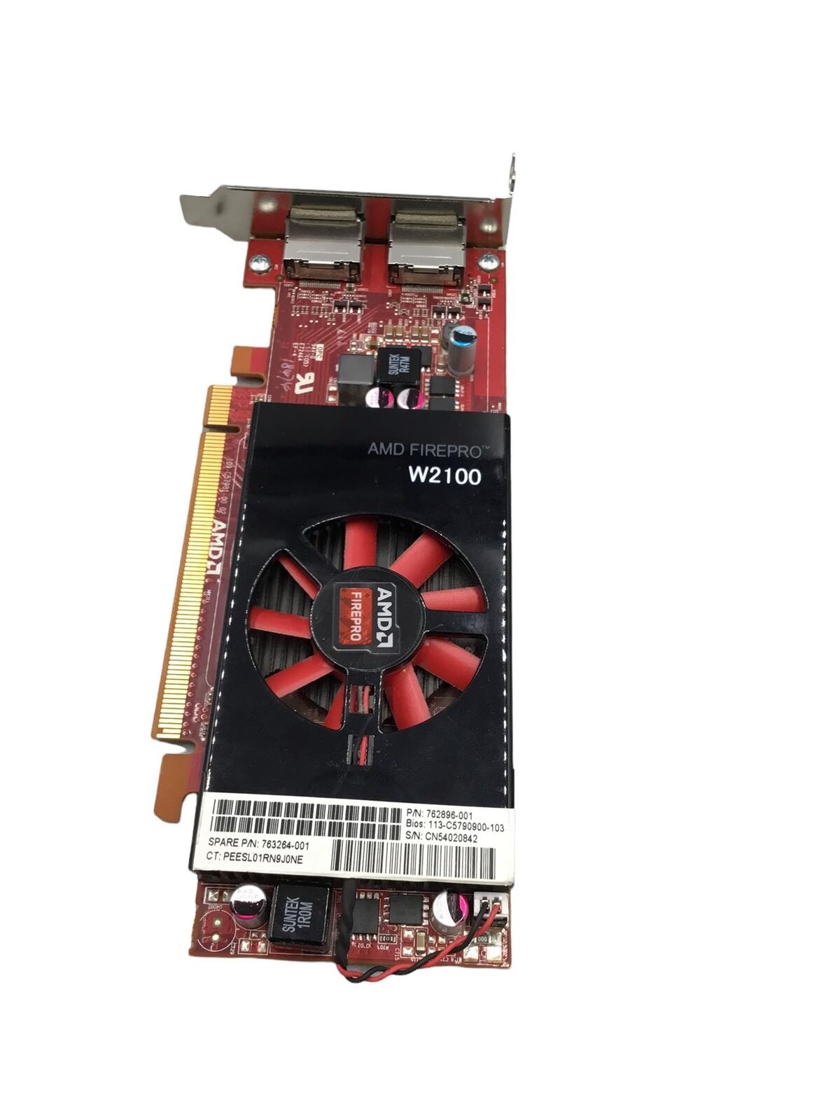 AMD FirePro W2100 2GB GDDR3 Low Profile Video Card 763264-001 762896-001
