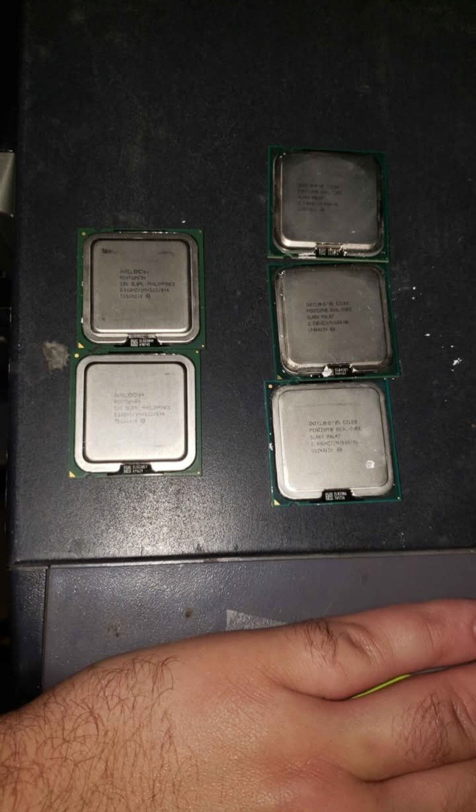 Various Intel CPUs Processors
