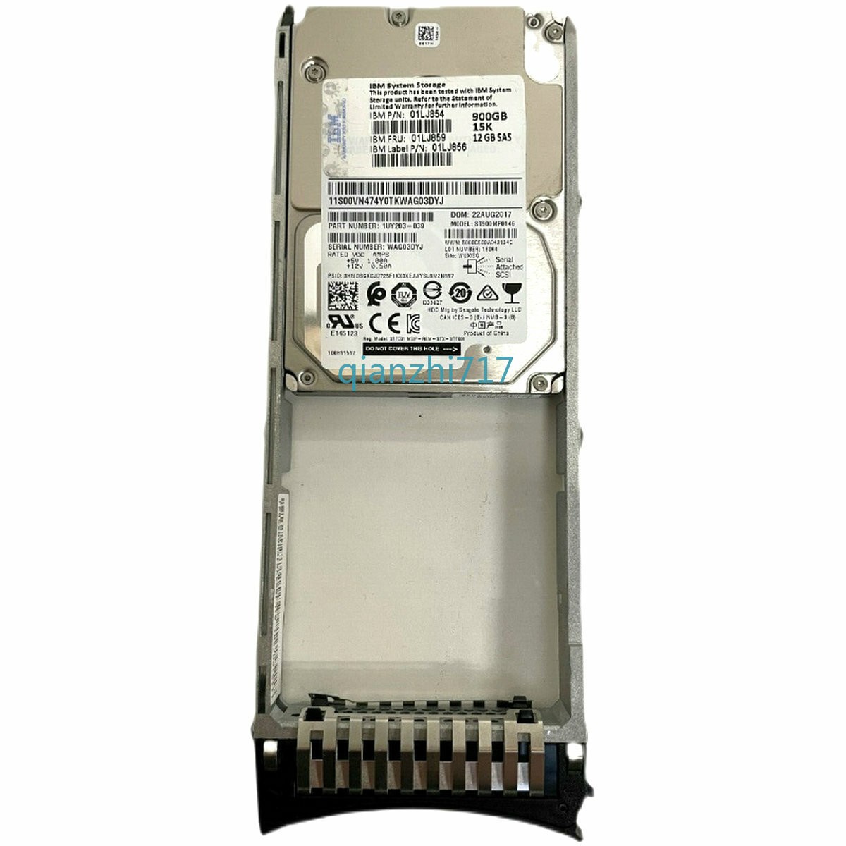 Second generation V 01LJ859 01LJ835 01LJ854 01KP916 900GB 15K 12Gbps SAS