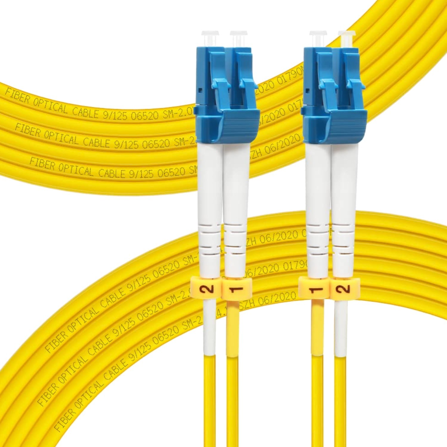 10M/33ft OS2 LC to LC Fiber Patch Cable | Length Options: 0.2m-200m, 1G/10GB ...