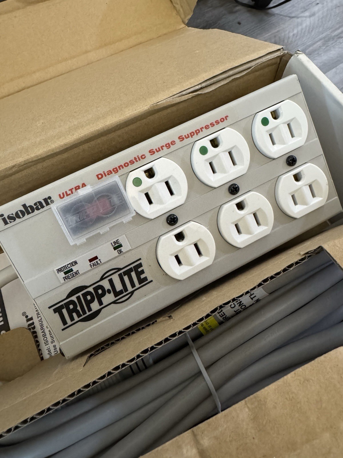 3 Isobar 6 Ultra HG 15ft Special Use Surge Protectors