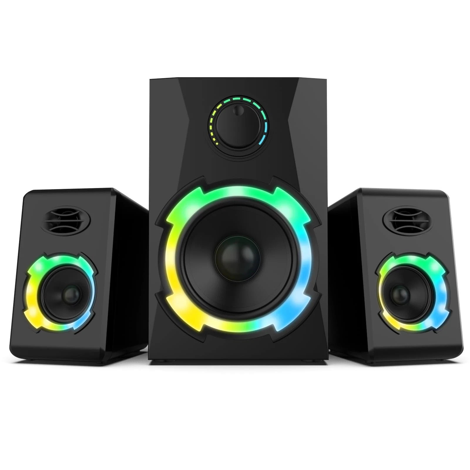OROW Computer Speakers,40W PC Speakers with Subwoofer,Gaming Speakers with Ba