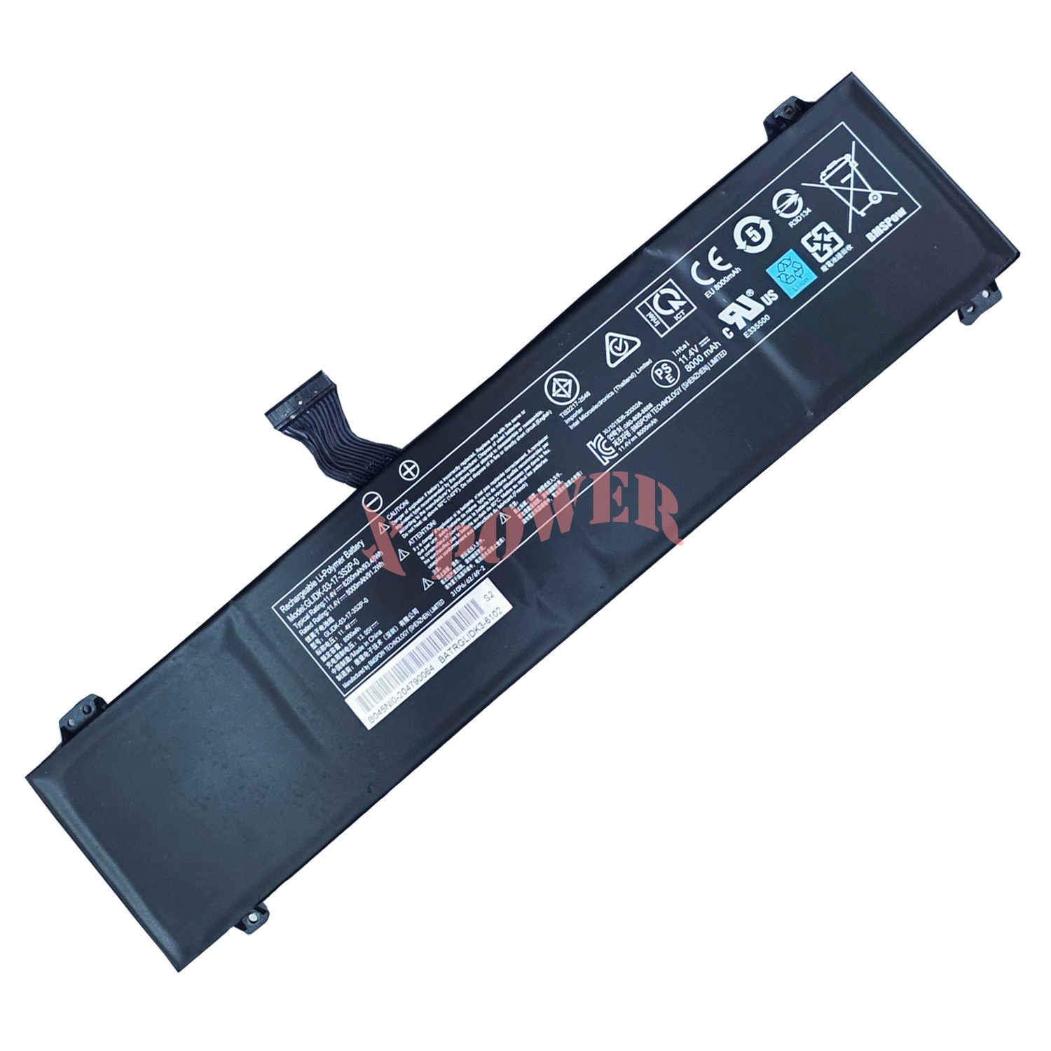 Genuine GKIDT-03-17-3S2P-0 GKIDT-00-13-3S2P-0 Battery For MECHREVO XPG XENIA 15