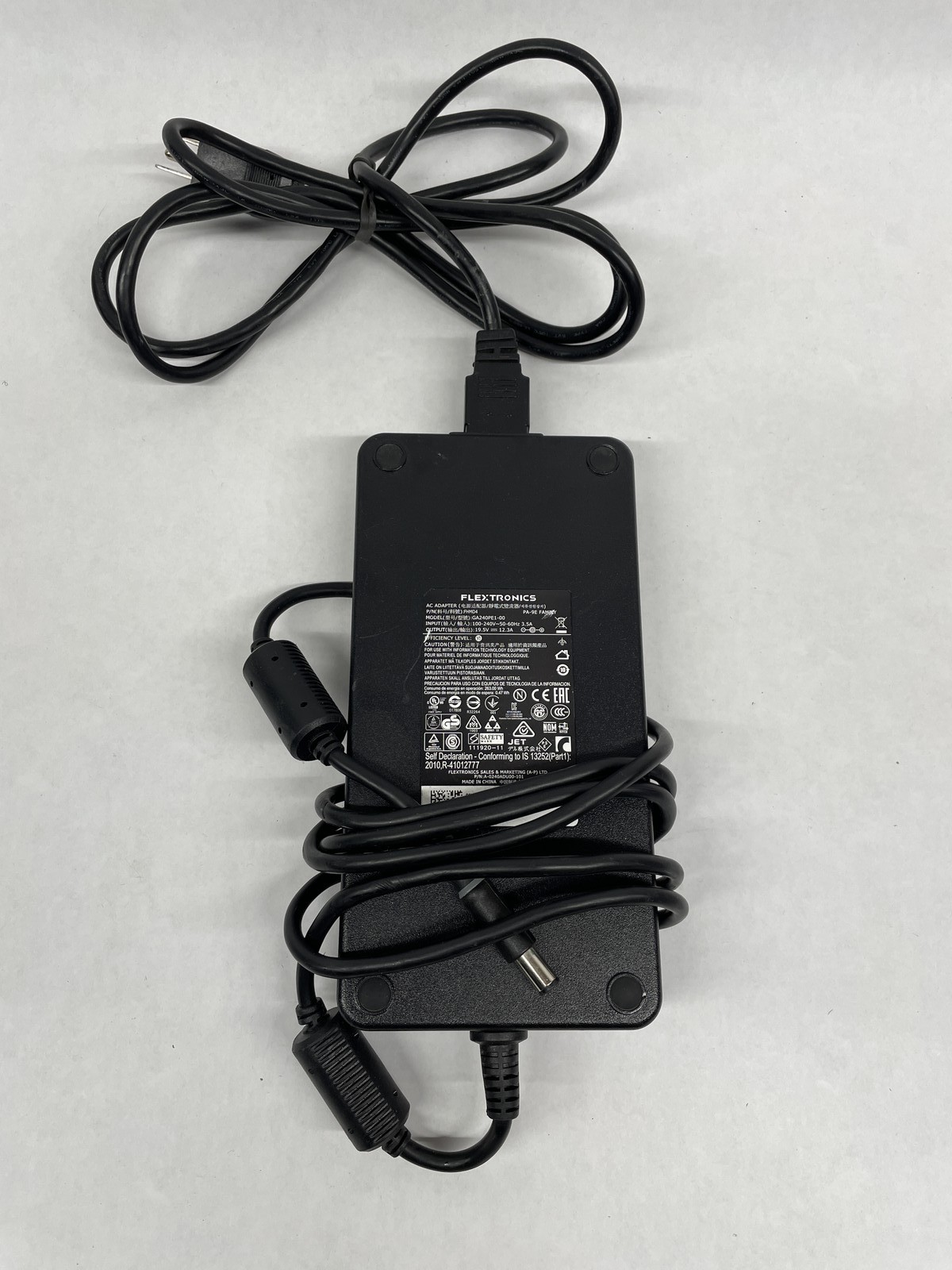 Dell OEM 240W 7.4mm 19.5V 12.3A Big Barrel AC Adapter Mixed Model