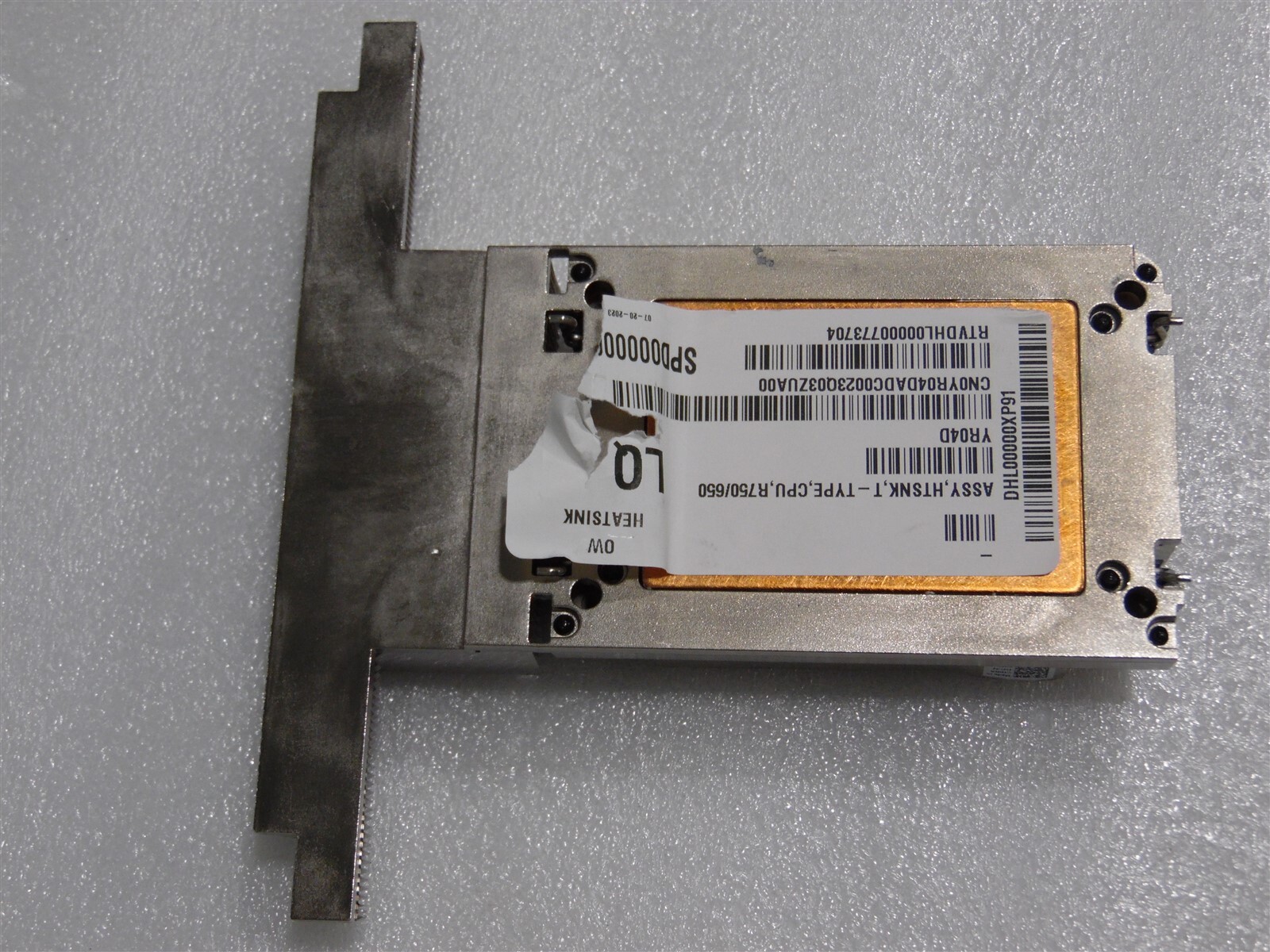 DELL POWEREDGE R750 R650 SERVER PROCESSOR HIGH PERFORMANCE HEATSINK YR04D DAMAGE