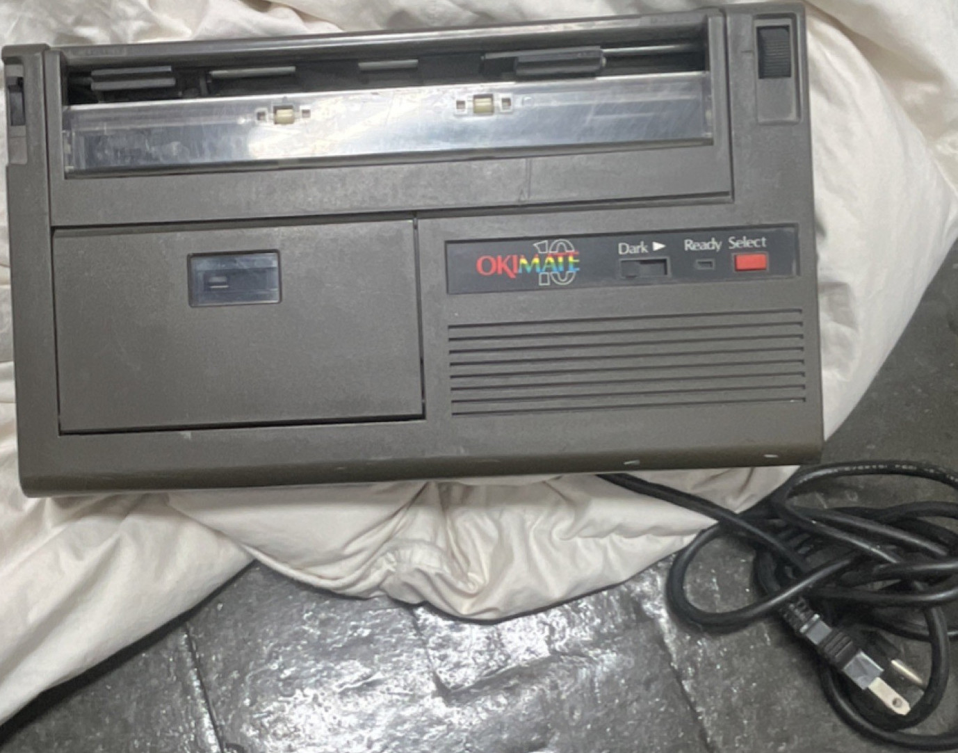 OKI OKIMATE 10/20 Standard Dot Matrix Printer, Black & White Output