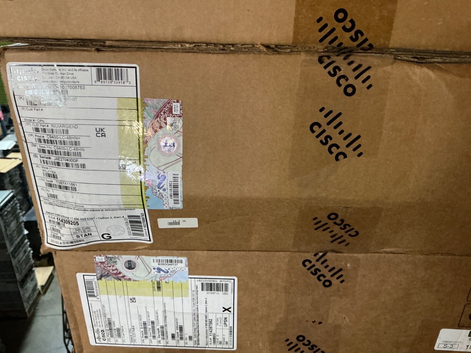 Cisco  9400-LC-48HN.  10/100/1000 Line Card Switch C9400-LC-48HN
