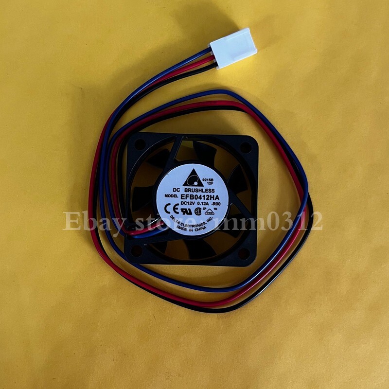 Delta EFB0412HA DC12V 0.12A 4010 4cm 3-wire cooling fan